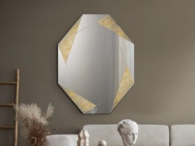 Oglinda decorativa design de lux Laverna gold 120x92cm