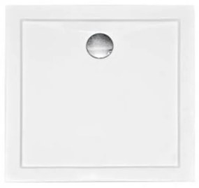 Cădiță de duș pătrată acrilică OSKAR90 90x90x5,5 cm