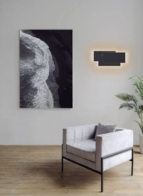 Aplica LED de perete ambientala TAHITI XL 36W alba