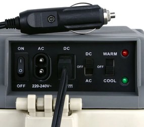 Lada frigorifica portabila Camry CR 8065, 21 L, 12V DC/220V AC, Racire si incalzire, Gri