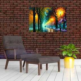 Tablou - Plimbare de noapte (90x60 cm)