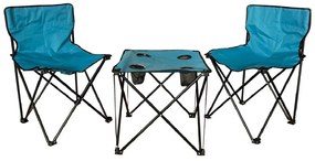 HR SET 2 SCAUNE+MASA PLIABILE CAMPING
