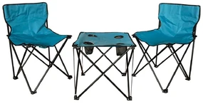 HR SET 2 SCAUNE+MASA PLIABILE CAMPING