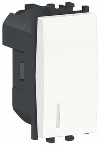 Intrerupator cu led, 1 modul, alb, Schneider Easy Styl