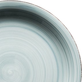 Mäser Set of 6 shallow plates Bel Tempo 27 cm,light blue