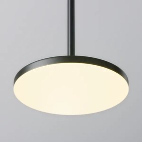 Lustră LED pe cablu Maytoni P076PL-L12W3K-B PLATO LED/12W/230V 3000K negru