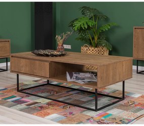 Mobilier living Lexuna 6 (Nuc + Negru). 1088977