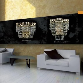Aplica de perete Cristal Bohemia Exclusive Morgana drops WL CE