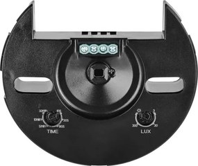 Senzor exterior PIR de mișcare și crepuscular 2000W/230V IP65 negru