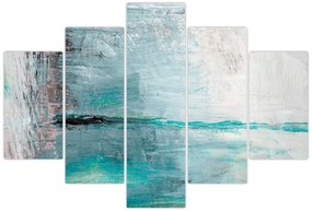 Tablou - pictură abstractă în ulei (150x105 cm)