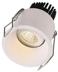 Spot LED dimabil / incastrabil / orientabil pentru tavan / plafon FOX alb 5W