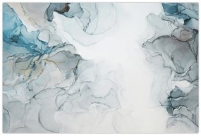 Tablou - Marmură albastră (90x60 cm)