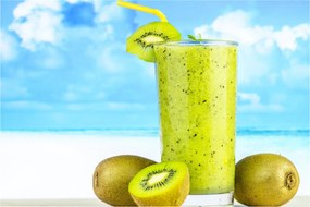 Tablou - smoothie kiwi (90x60 cm)