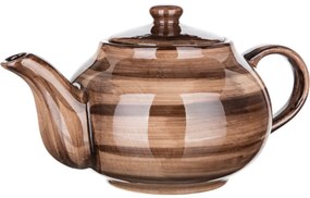 Ceainic de ceramică Banquet PALAS, 0,9 l, maro