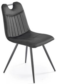 Scaun de bucaterie Olindo, negru