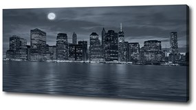 Print pe canvas New york, pe timp de noapte