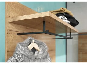 Panou de agățat diverse în culoare naturală cu aspect de lemn de stejar Fremont – Germania