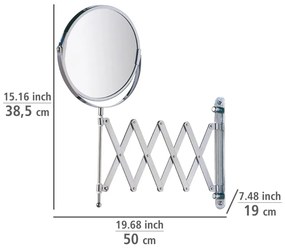 Oglindă cosmetică (3x) de mărire ø 17 cm Exclusive – Wenko