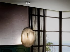Pendul design modern decorativ Ovila cognac SV-752091