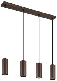 Lustra suspendata stil minimalist JAMES 4L bronz