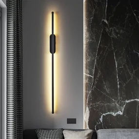 Aplica LED R9155-800 Negru, 15 W, 3 tipuri de lumină (caldă, neutră, rece)
