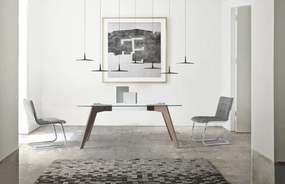 Masa dining design deosebit Walnut Wood, 160x95cm AC-W1008DT