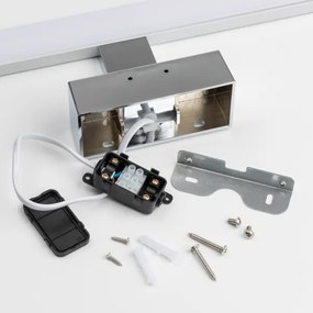 Brilagi - Iluminare LED pentru oglindă de baie VESTRA LED/15W/230V 80 cm IP44 crom