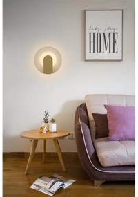 Searchlight 95410GO - Aplică de perete TARGET LED/7W/230V, aurie