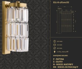 Aplica de perete LUX, realizata manual ELLINI