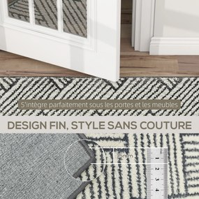 HOMCOM Covor salon 170 x 120 cm blănuri scurte lavabil în mașină hipoalergenic pentru sufragerie, dormitor, birou, gri | Aosom Romania