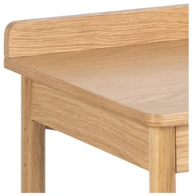 Birou cu aspect de lemn de stejar 50x110 cm Paul – Actona