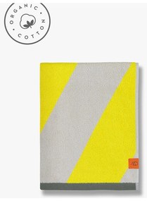 Prosoape galbene 2 buc. din bumbac organic din frotir 40x55 cm Diagonal – Mette Ditmer Denmark