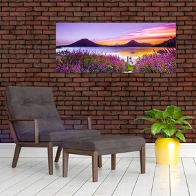 Tablou cu lac (120x50 cm)