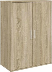 vidaXL Servantă, stejar sonoma, 60x31x84 cm, lemn compozit