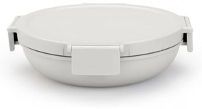 Cutie pentru alimente Brabantia Make&Take 1006301, 1 L, Inchidere ermetica, Fara BPA, Gri deschis