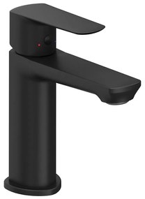 Ravak X070476 - Baterie pentru lavoar LIFE, 16 cm, neagră