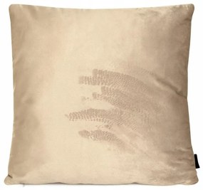Husa de perna decorativa VELVET 40x40 cm, bej