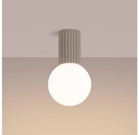 Plafonieră pentru baie Sollux SL.1743 HALO 1xG9/8W/230V IP44 bej