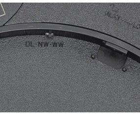 Plafonieră LED Fulgur 42366 NOMY LED/50W/230V d. 60 cm negru