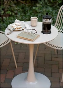 Masă de grădină rotundă din metal ø 60 cm Meira – House Nordic