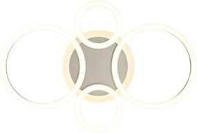 Plafoniera LED design circular LORETTA cafenie