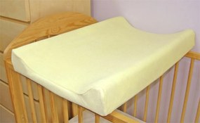 Husă de schimbare suport pentru bebeluși Terry Baby Nellys, 60cm x 80cm - crem