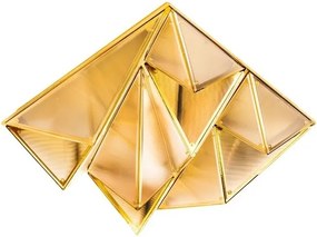 Plafoniera tridimensionala origami pliat complex PYRAMIDS