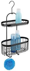 Coș suspendat Wenko Classic Plus 2 Tier Caddy, negru