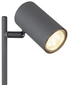 Veioza, lampa de masa design industrial Robby grafit, maro