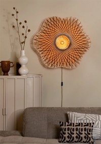 Aplica de perete Eco, Bambus, Madura natural/maro, L