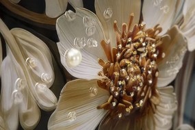 Tablou Modern pe Pânză - Narcy B, 82x4x82 cm, Mauro Ferretti