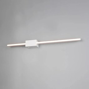 Aplică de perete alb mat LED cu intensitate reglabilă Cassino – Trio