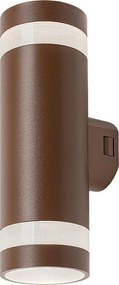 Rabalux 77212 - Aplică de perete pentru exterior URFA LINE LED/16W/230V IP65 maro