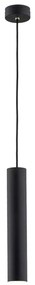 Pendul modern cu spot tubular GOMERA PLUS negru
